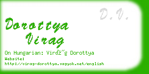 dorottya virag business card